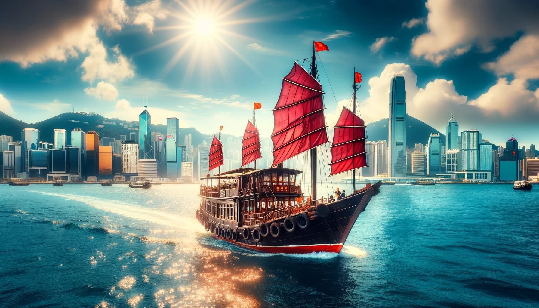 aqua luna hong kong day time image